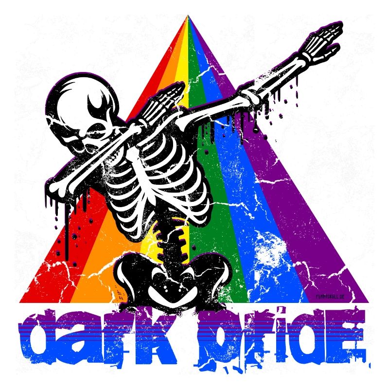 Dabbing Crâne // Totenkopf Dark Pride Dab FS0224