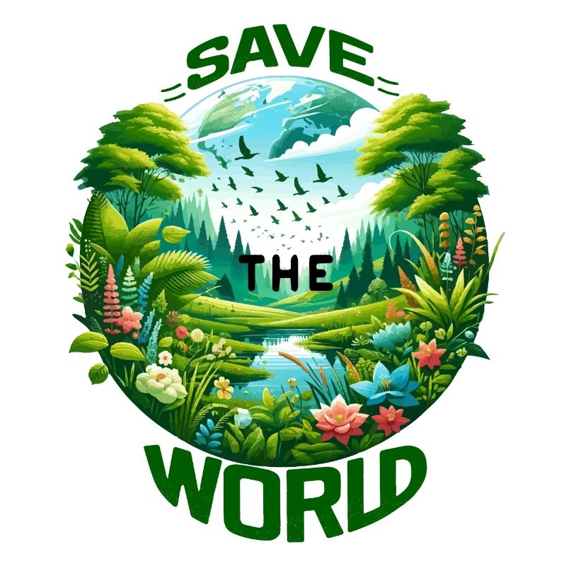 Save the World (A Call for Conservation)Green