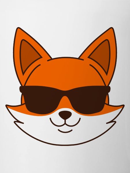 Fox with sunglasses