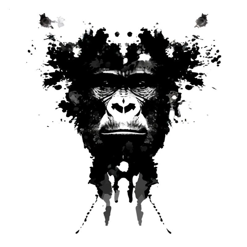 Rorschach Gorilla