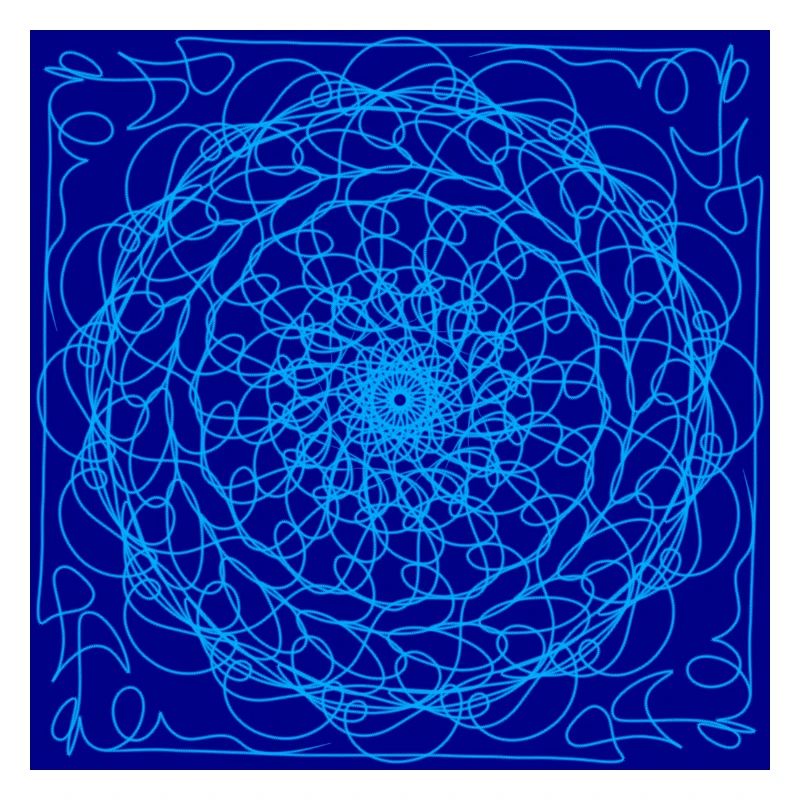Attrape-rêves bleu