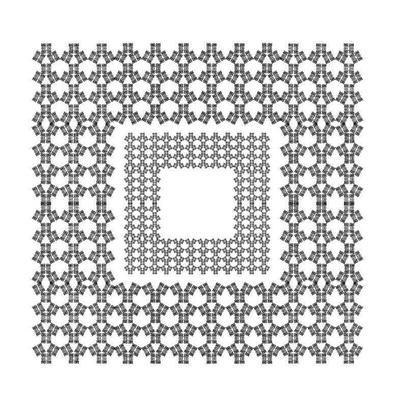 Square decor