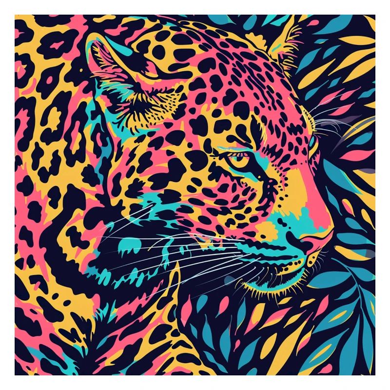 Couleurs Leopard Pop