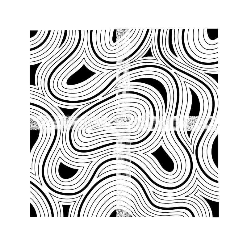 Hiding Squares Pattern