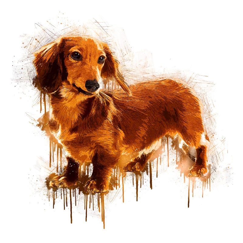 Dachshund Drawing