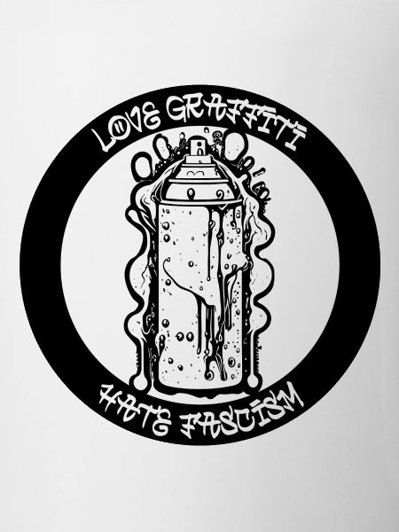 LOVE GRAFFITI HATE FASCISM