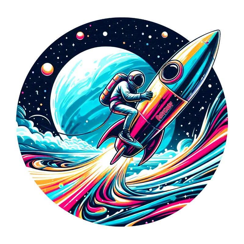 Space astronaut space rocket - raffstaff ®