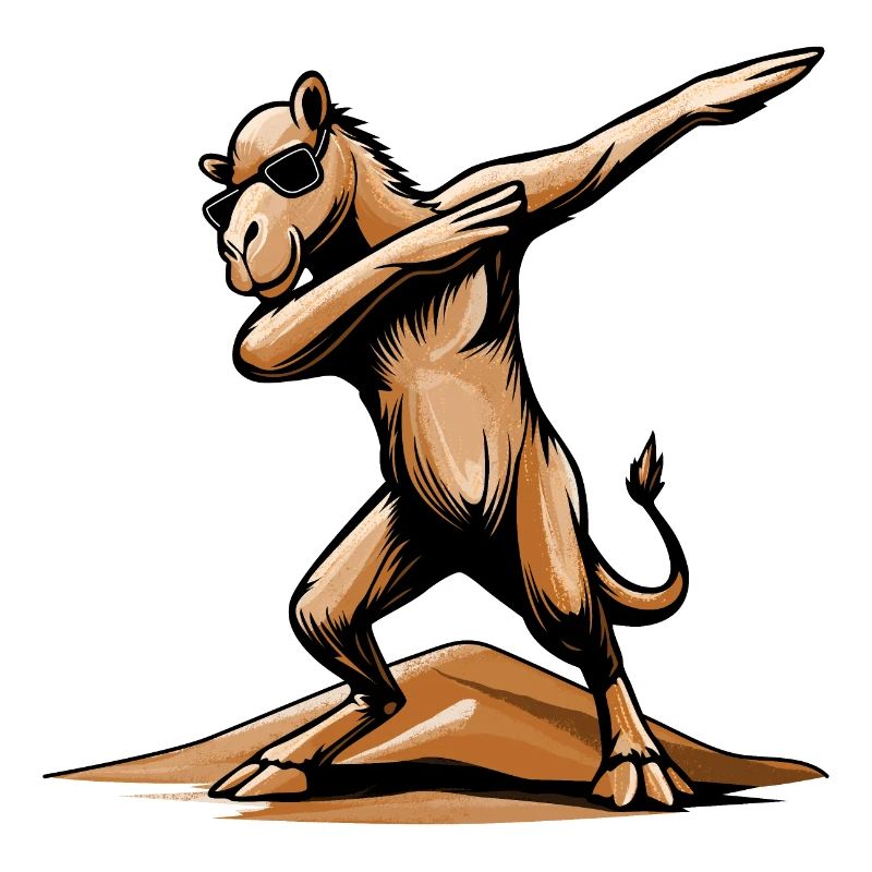 Cool Dab Dance Dromedary – Desert Fun à Dubaï