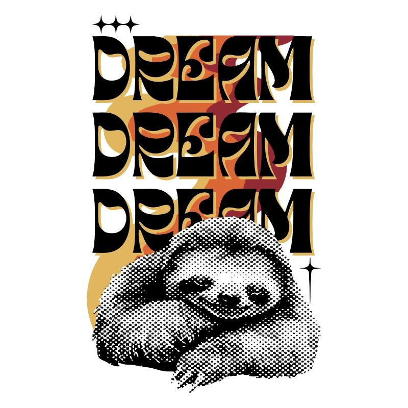 Dream Dream Dream – Retro Sloth