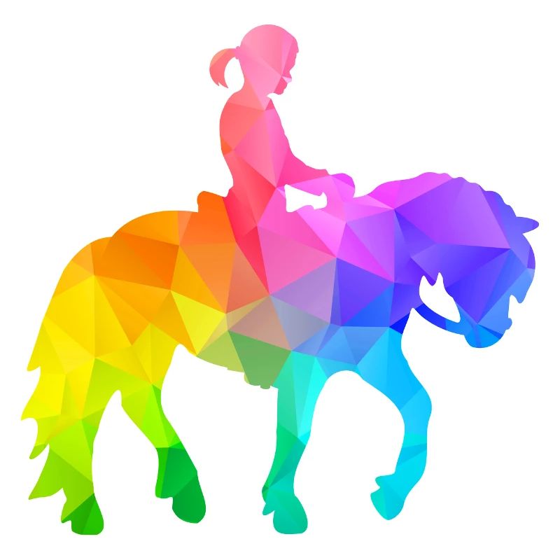 Ponyreiten Mädchen