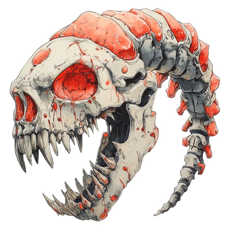 Alien Skull Horror
