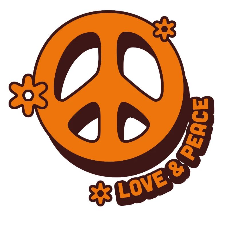 Love & Peace – Style Hippie Rétro