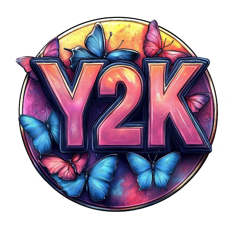 Y2K Papillon Rétro