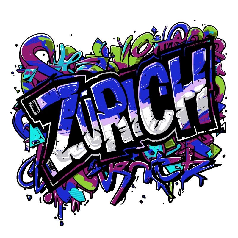 Zurich Suisse Graffiti