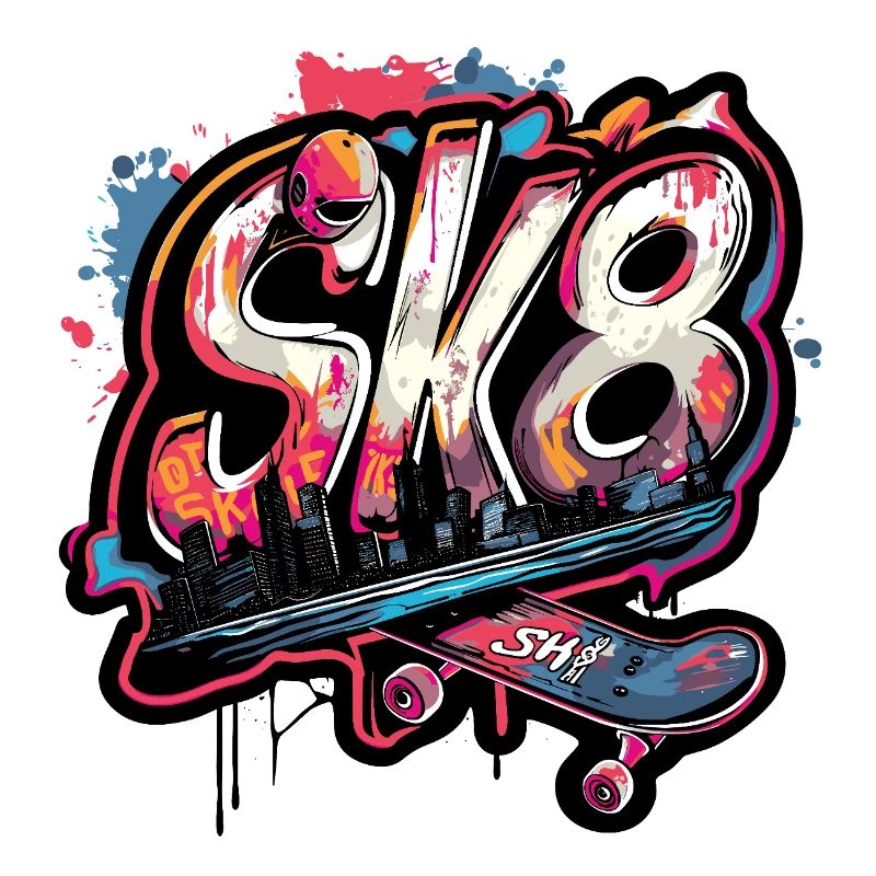 SK8 skateboard