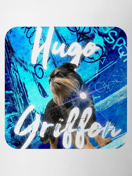 HuggieGriffon Blue Square