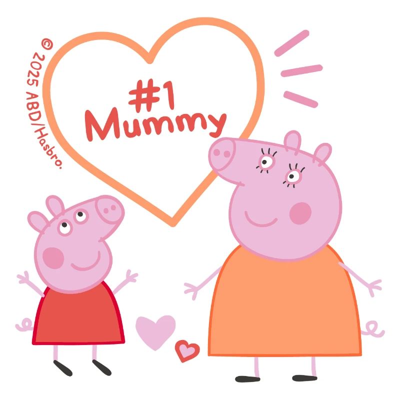 Peppa Pig Design No. 1 Mummy Mama Wutz Mit Peppa