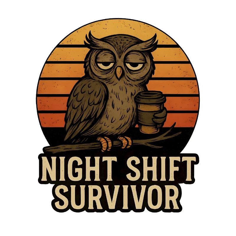 Overnighted Owl - Night Shift Survivor