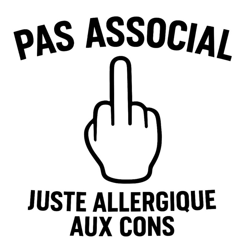 Nicht asozial, nur allergisch gegen Idioten