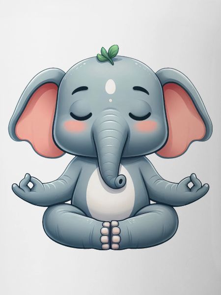 Buddhist Elephant Yoga Relaxation