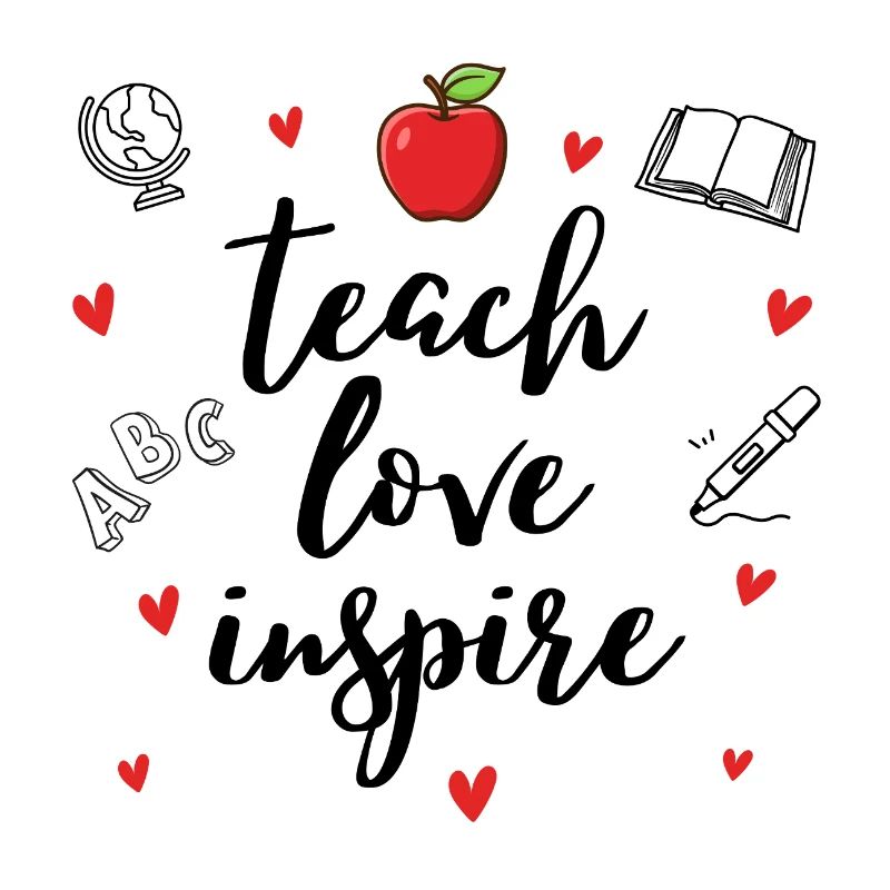 Teach, Love, Inspire – Teacher Gift