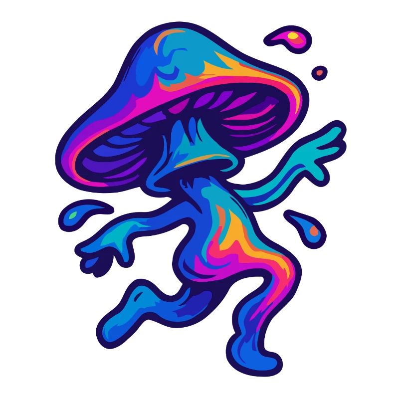 Neon Mushroom Runner