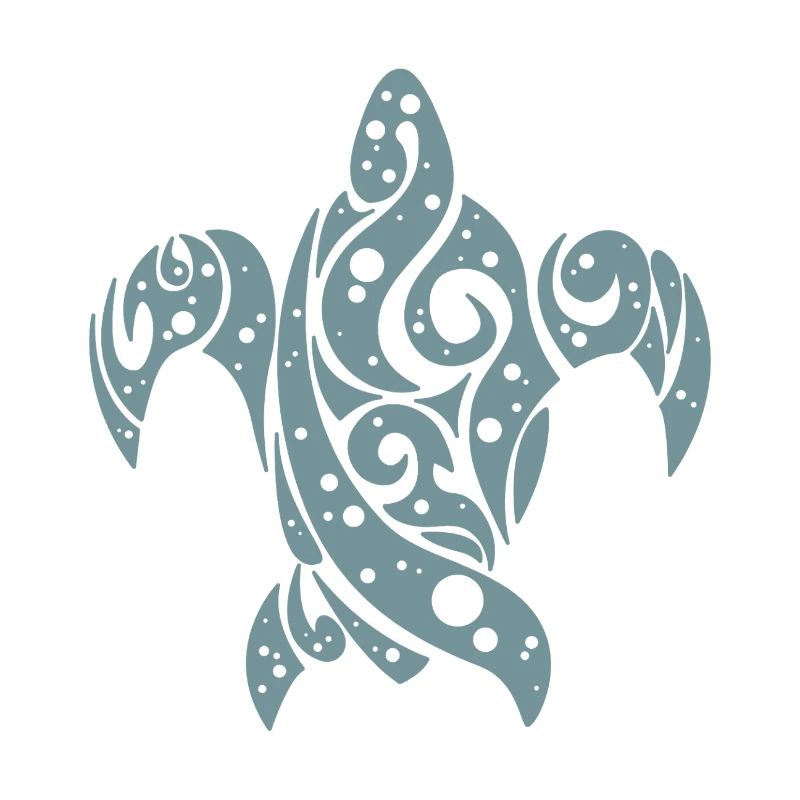 Blue Turtle Tattoo