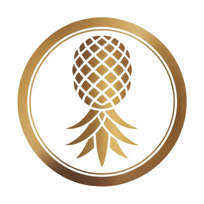 Gold Pineapple Logo