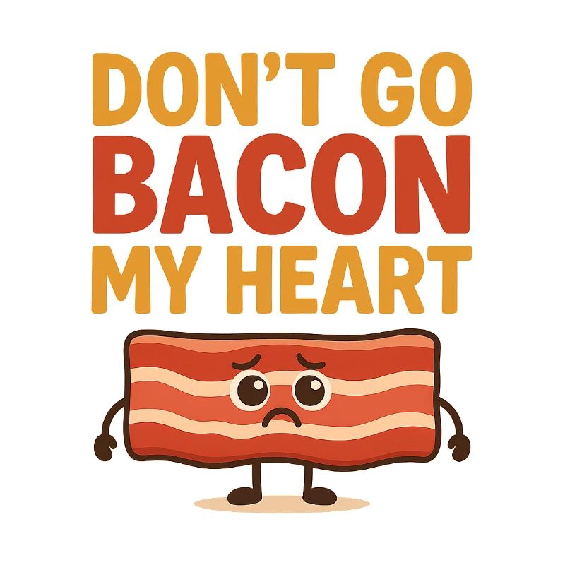 Bacon coeur Graffiti Design