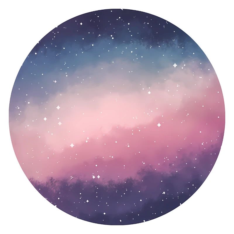 Galaxy Cloud Sky Print