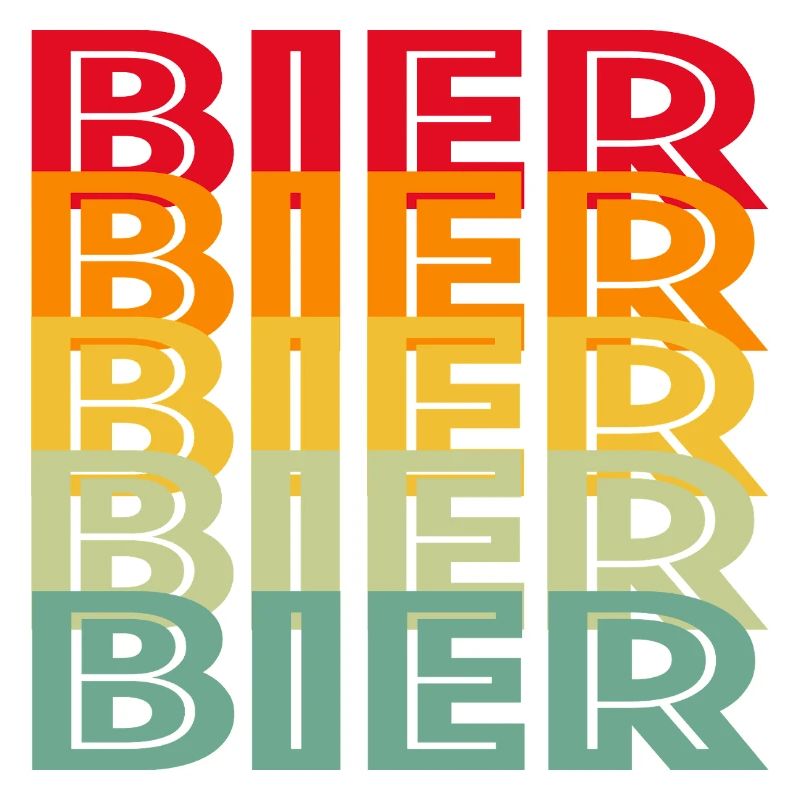 Retro Bier Design - Bierliebhaber 