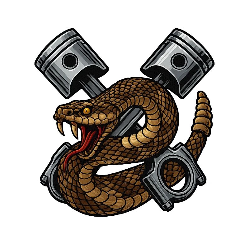 Serpent avec Pistons, Rétro