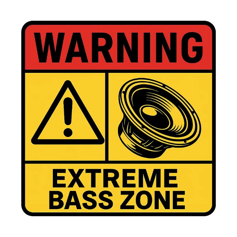 Avertissement de zone de basses extrêmes