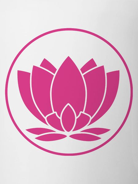 Lotus flower pink design