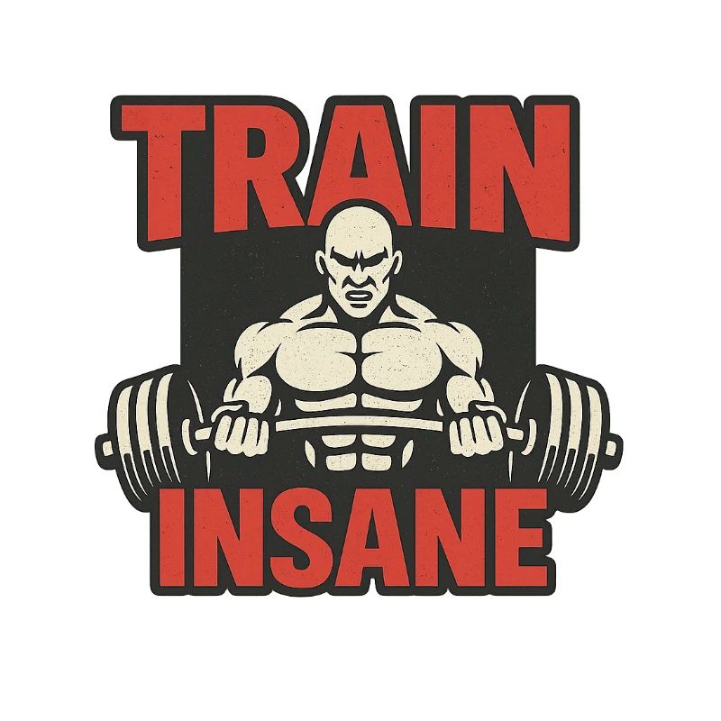 Train Insane Kraftsymbol Design