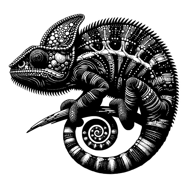 Tropisches Echsenwunder Exotische Echse