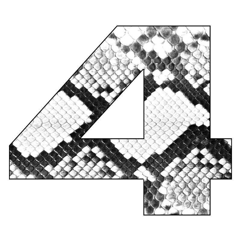 Snake Pattern Design Number 4