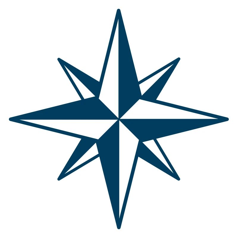Compass Rose Symbol Design