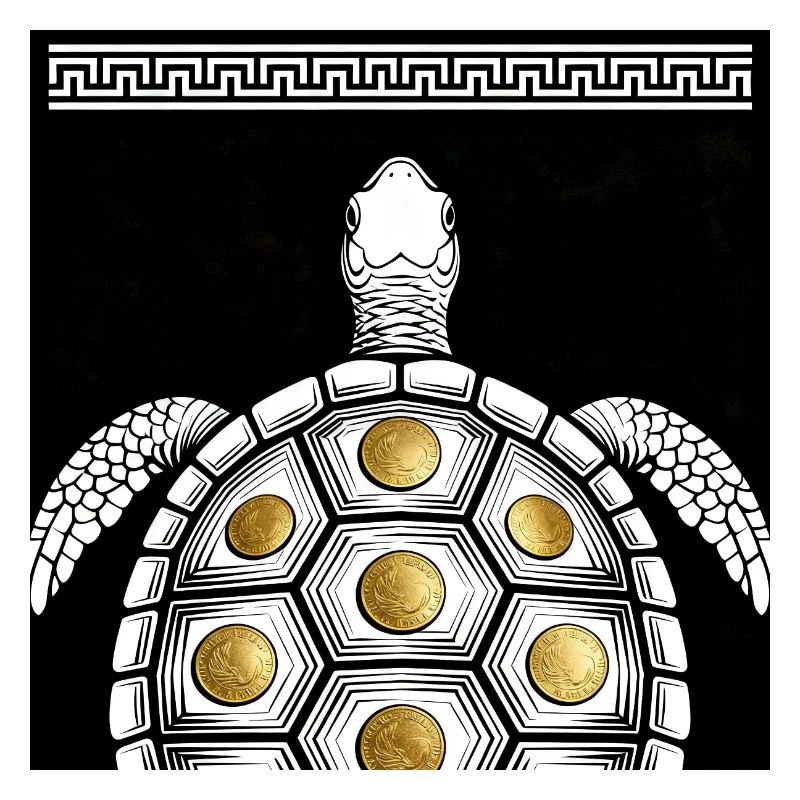 Turtle Coin Plate