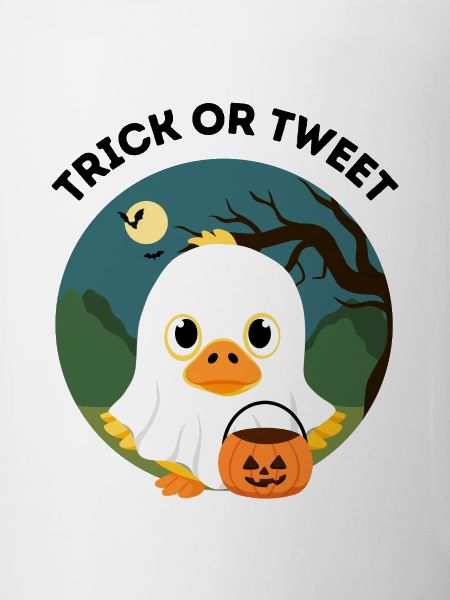 Trick oder Tweet – Süße Halloween Ente