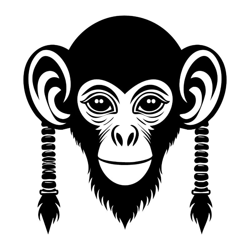 Monkey Head Sound Wave Motion Edition Shirt
