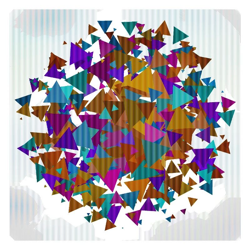 Triangle géométrique Cercle