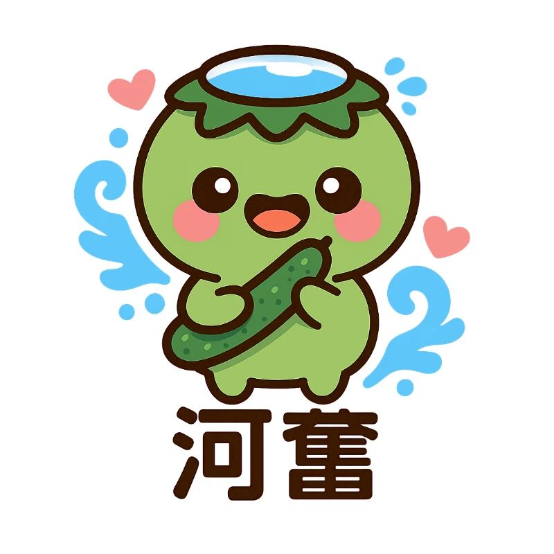 Petite créature marine avec concombre