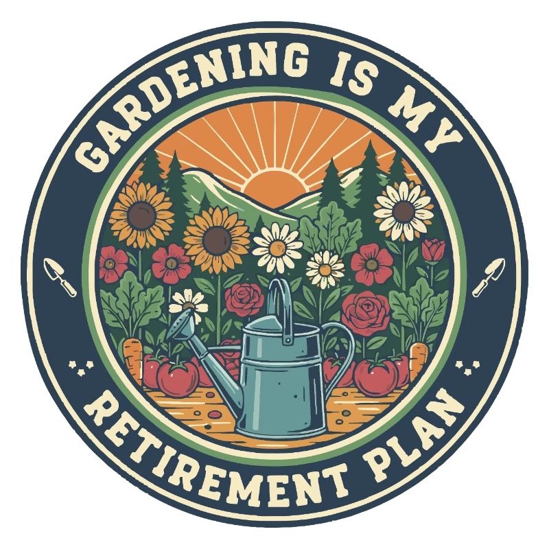 Le jardinage est mon plan de retraite