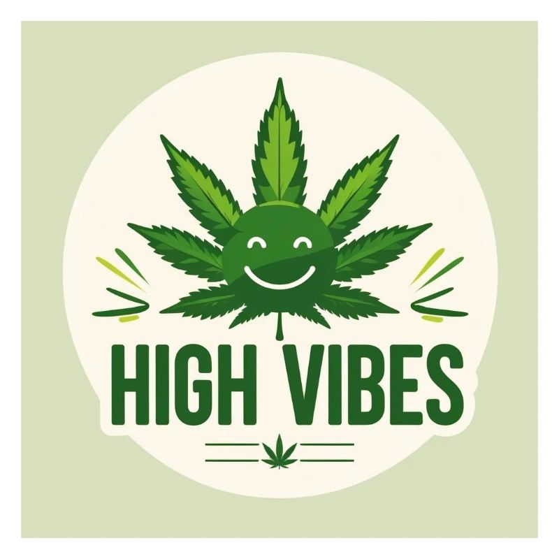 Joie verte à haute vibration