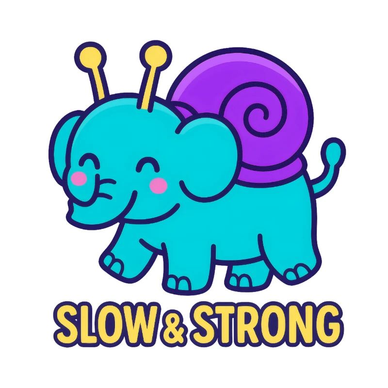 Snailphant - Lent et fort
