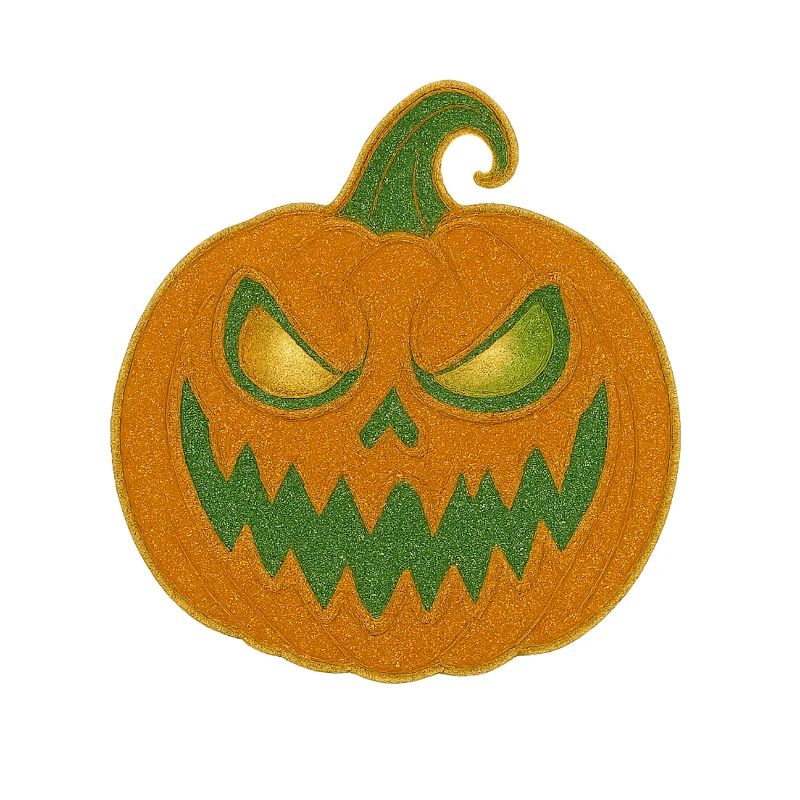 Citrouille sinistre Patch d’Halloween