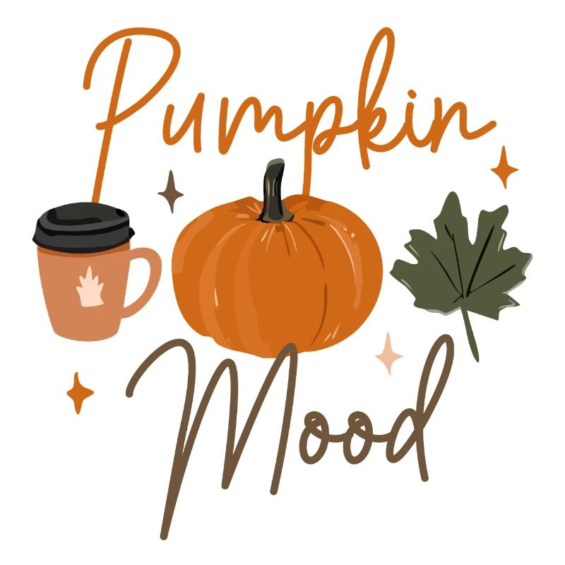 Autumn Pumpkin Mood Coffee Tee