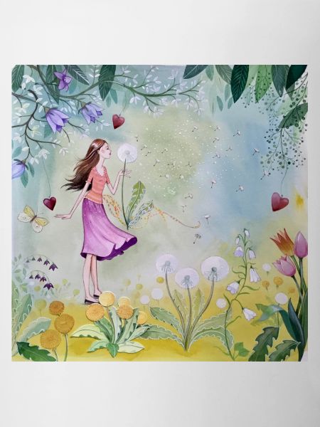 Elfe au royaume des fleurs