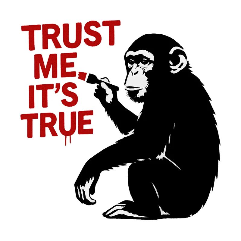 Believe me, it's true – monkey art